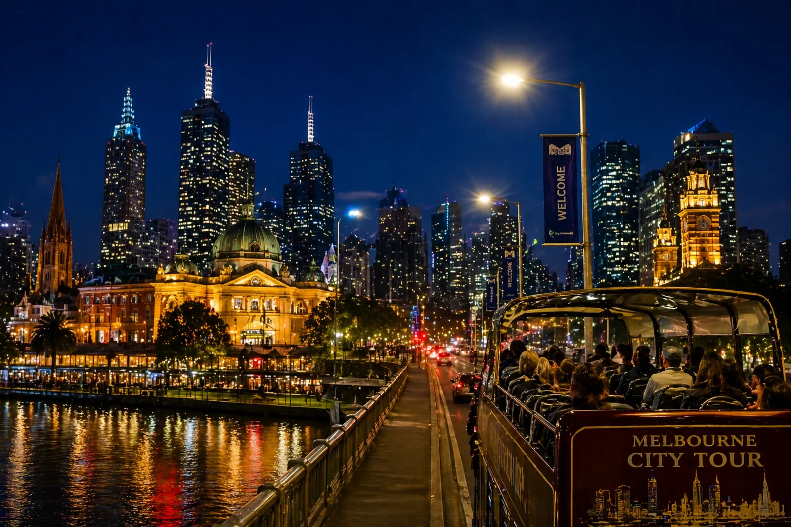 Melbourne City private chauffeur tour